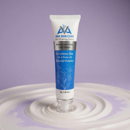 AVA Skin Care Skin Whitening Cream (30g) – Advanced Night Repair & Luminous Glow