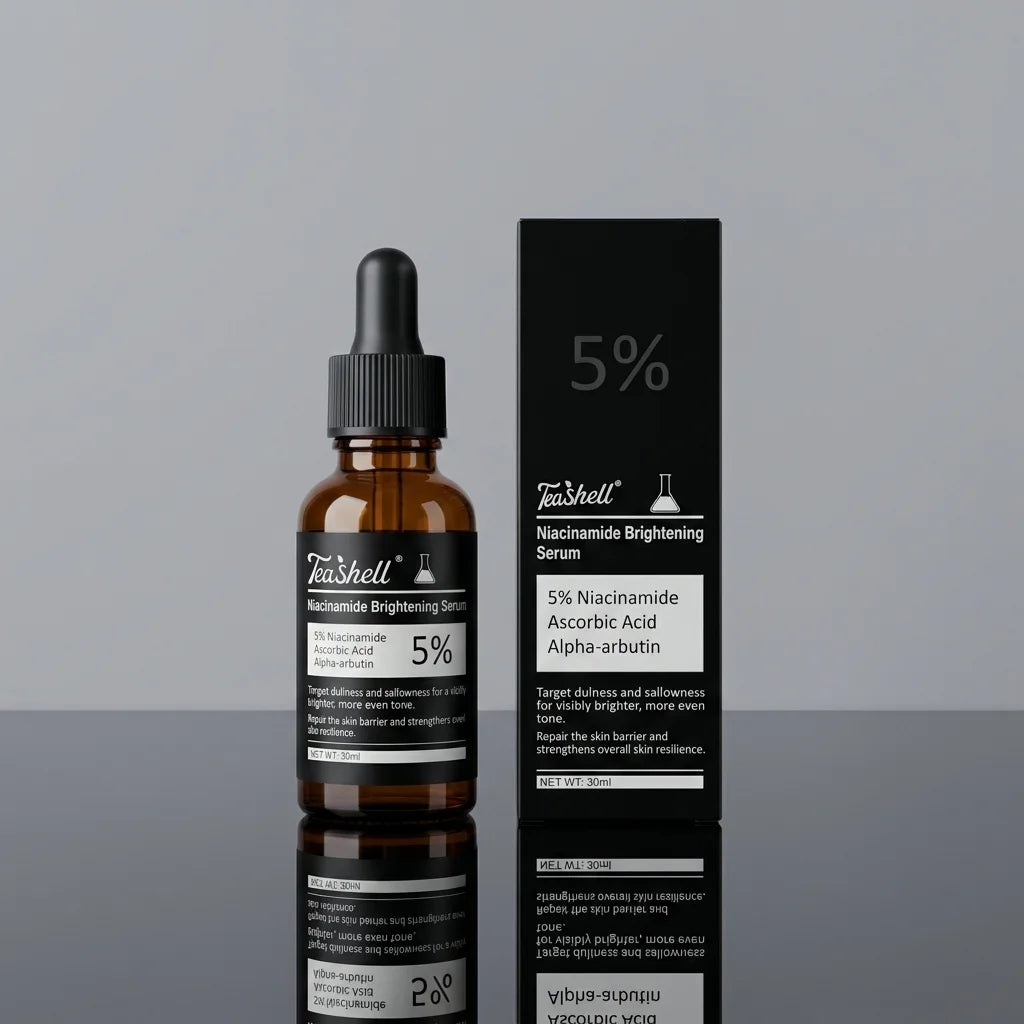 Teashell 5% Niacinamide Brightening Serum (30ml) – Glass Skin Radiance Formula